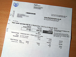 Thames water pay bill discount